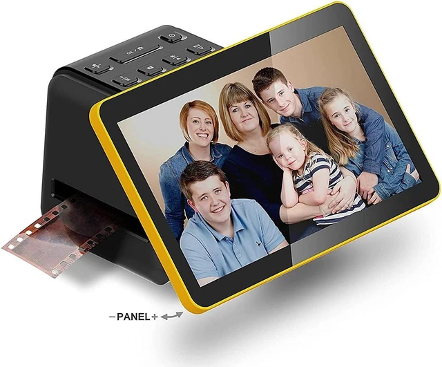 Alt view image 2 of 13 - Kodak Slide N Scan Max Digital Film Slide Scanner Black/Yellow (RODFS70)