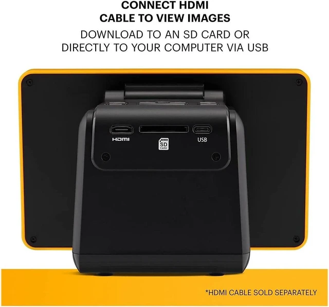 Alt view image 6 of 13 - Kodak Slide N Scan Max Digital Film Slide Scanner Black/Yellow (RODFS70)