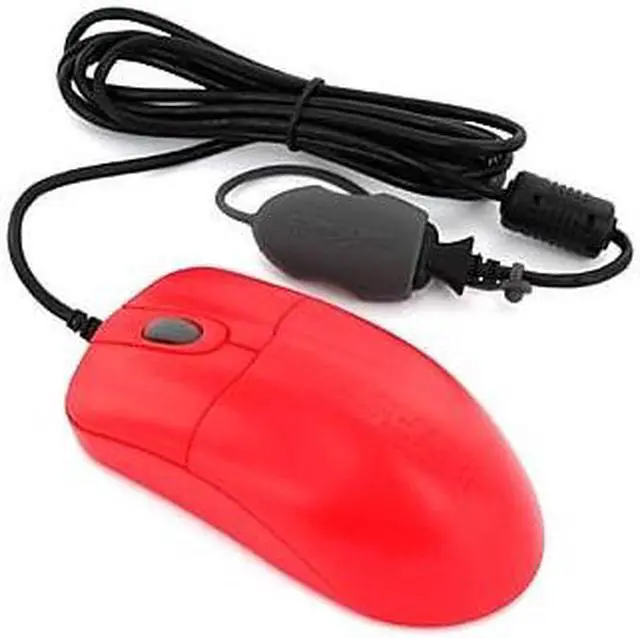 Alt view image 7 of 9 - Seal Shield Silver Storm Wired Waterproof Optical Medical Mouse Red (STM042RED)