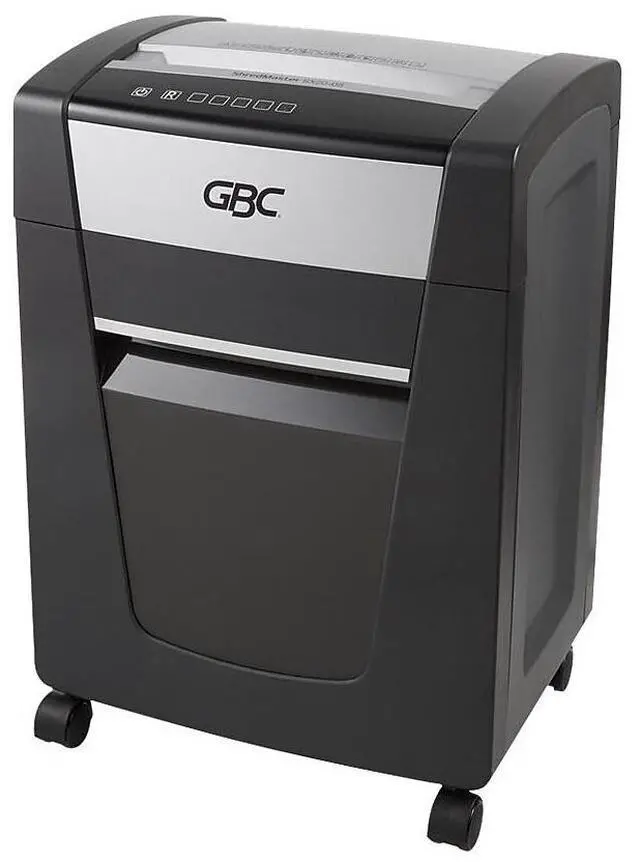 Alt view image 10 of 10 - GBC ShredMaster SX20-08 20-Sheet Cross Cut Commercial Shredder (1758502F)