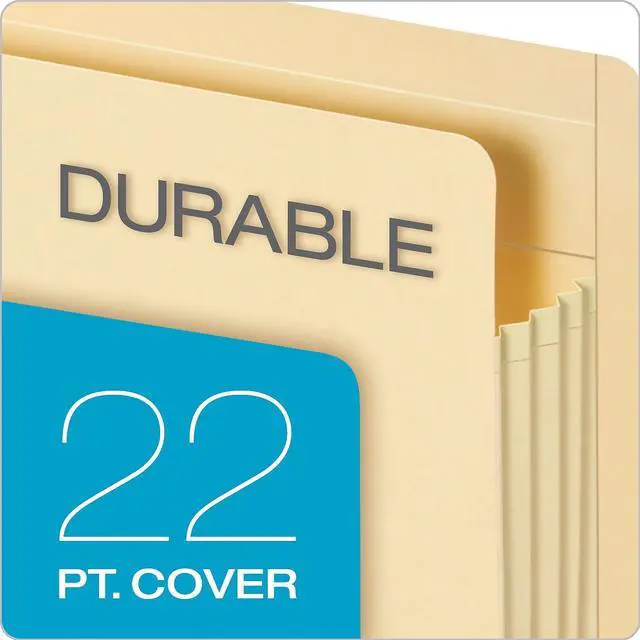Alt view image 5 of 8 - Pendaflex Manila Drop Front Shelf File Pockets Straight Cut 25 Pockets Letter