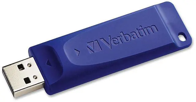 Alt view image 15 of 20 - Verbatim 128GB USB Flash Drive - Blue
