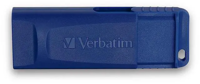 Alt view image 20 of 20 - Verbatim 128GB USB Flash Drive - Blue