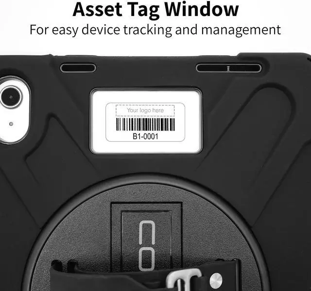 Alt view image 8 of 9 - CODi Rugged Carrying Case for 10.9" Apple iPad 10th Generation Tablet C30705069