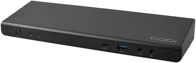 Alt view image 18 of 20 - CODi A01080 USB-C Multiport Triple 4K Display Docking Station