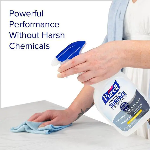 Alt view image 4 of 7 - Purell Professional Surface Disinfectant 32 oz. 3342-06