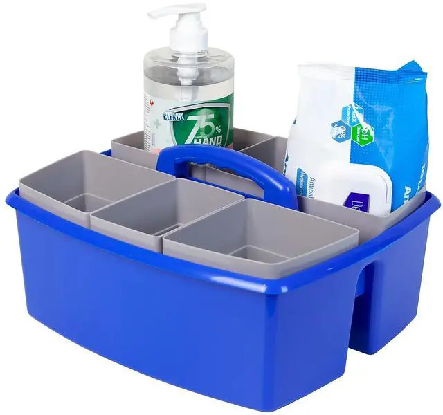 Alt view image 7 of 9 - Large Caddy with Sorting Cups Blue 2/Carton 00985U02C