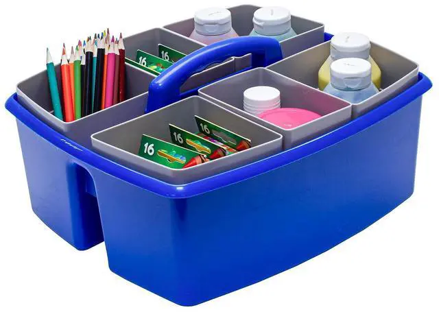 Alt view image 6 of 9 - Large Caddy with Sorting Cups Blue 2/Carton 00985U02C