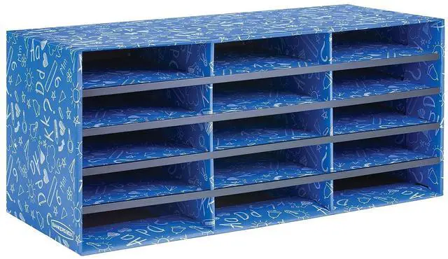 Alt view image 3 of 6 - Fellowes Bankers Box Classroom 15 Compartment Literature Sorter, 1pk