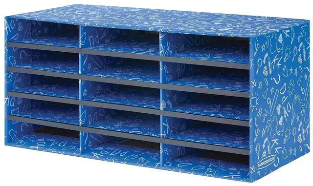 Alt view image 4 of 6 - Fellowes Bankers Box Classroom 15 Compartment Literature Sorter, 1pk