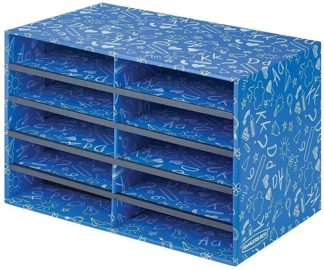 Alt view image 3 of 6 - Fellowes Bankers Box Classroom 10 Compartment Literature Sorter, 1pk