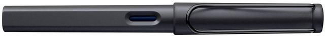 Alt view image 7 of 8 - Lamy Safari Fountain Pen, Charcoal Barrel, Medium Nib (L17M)