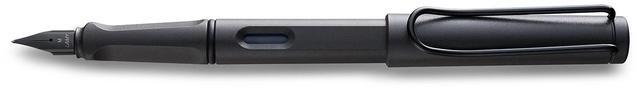 Alt view image 5 of 8 - Lamy Safari Fountain Pen, Charcoal Barrel, Medium Nib (L17M)