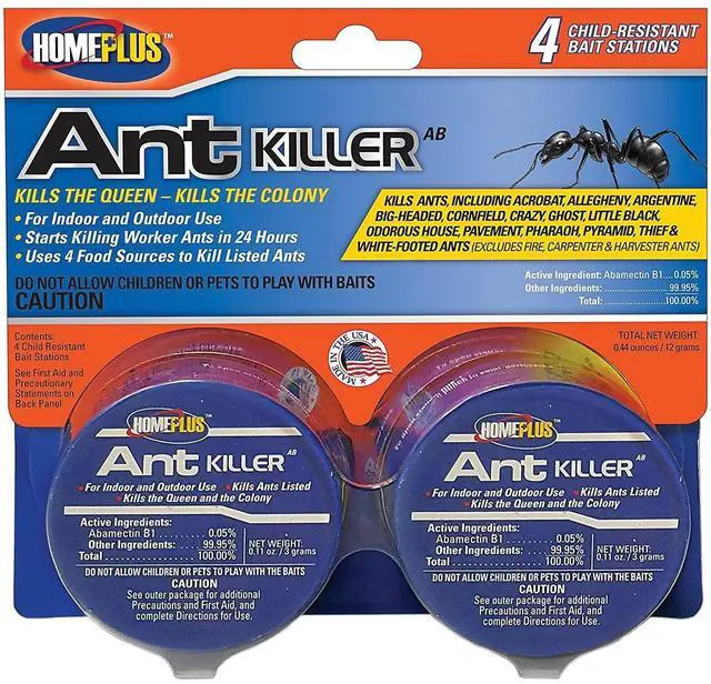 Alt view image 6 of 6 - Home Plus 4PK-METAL-AB 4PK ANT CNTRL