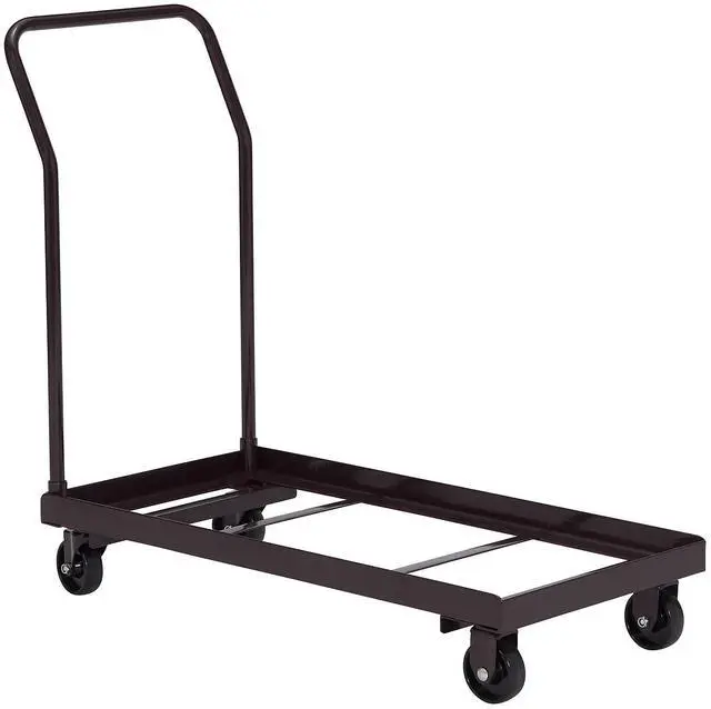 Alt view image 10 of 16 - NPS DY700800 Dolly For 800 Series Chairs - 1,100 lb Capacity - 40" x 19" x 35" - Brown