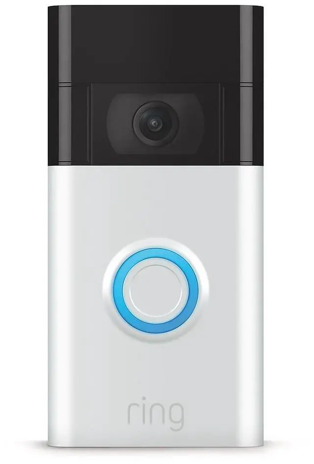Alt view image 8 of 11 - Ring RINGSATIN24 Battery Doorbell (2024 Release) - Satin Nickel