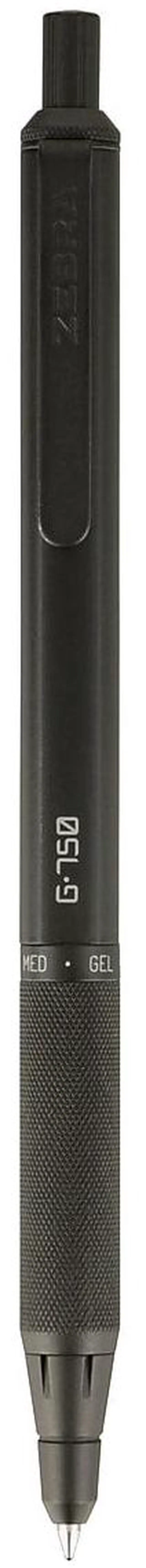 Alt view image 2 of 5 - Zebra G-750 Retractable Gel Pens Medium Point Black/Blue Ink 2/Pack (49802)