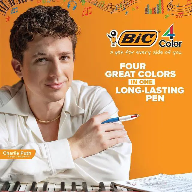Alt view image 2 of 8 - BIC 4-Color Smooth Retractable Ballpoint Pen Medium Point Assorted Ink 12/Pack (MMS11-AST)
