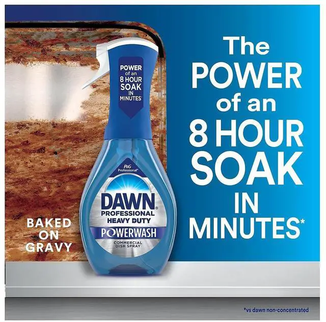 Alt view image 5 of 9 - Dawn Heavy Duty Powerwash Commercial Dish Spray 16 oz 6 Starter Kits 80763690