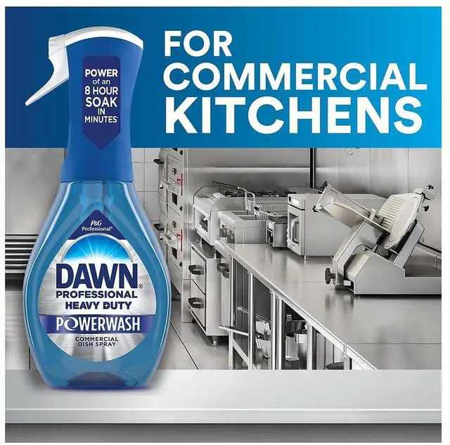 Alt view image 4 of 9 - Dawn Heavy Duty Powerwash Commercial Dish Spray 16 oz 6 Starter Kits 80763690