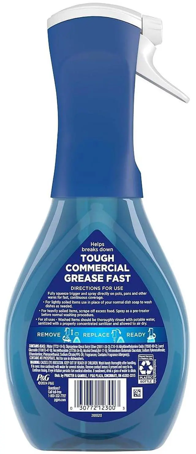 Alt view image 3 of 9 - Dawn Heavy Duty Powerwash Commercial Dish Spray 16 oz 6 Starter Kits 80763690