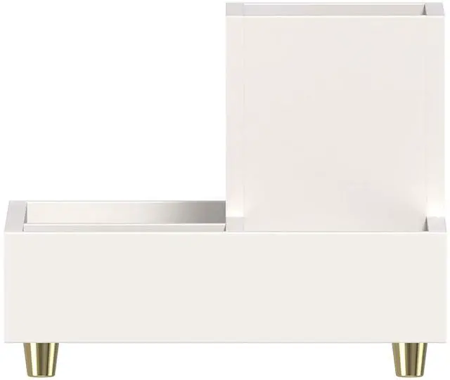 Alt view image 2 of 9 - Juliet Compartment Cup 6.25"w x 6.25"d x 4.75h" White 5217U0312