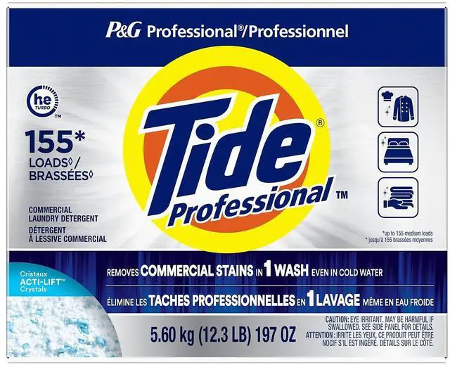 Main image of Tide Professional HE Powder Laundry Detergent 155 Loads 197 Oz. (14055)