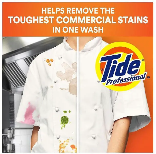 Alt view image 7 of 8 - Tide Professional HE Powder Laundry Detergent 155 Loads 197 Oz. (14055)