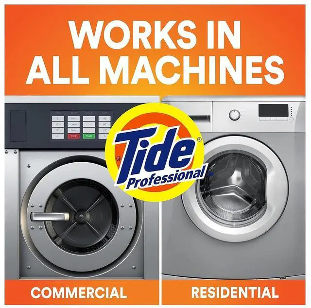 Alt view image 4 of 8 - Tide Professional HE Powder Laundry Detergent 155 Loads 197 Oz. (14055)