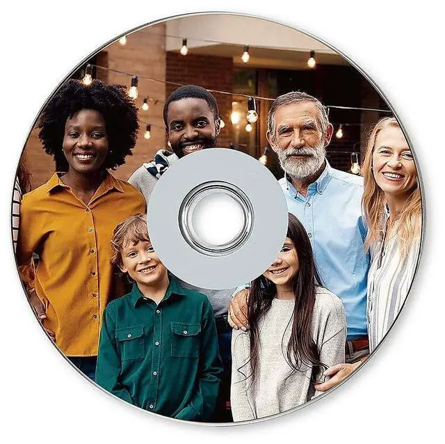 Alt view image 3 of 7 - Verbatim Inkjet Media Labels White 7 Labels/Sheet 50 Sheets/Pack (71126)