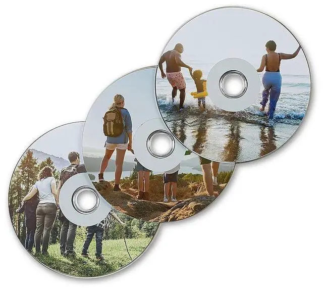 Alt view image 5 of 7 - Verbatim Inkjet Media Labels White 7 Labels/Sheet 50 Sheets/Pack (71126)