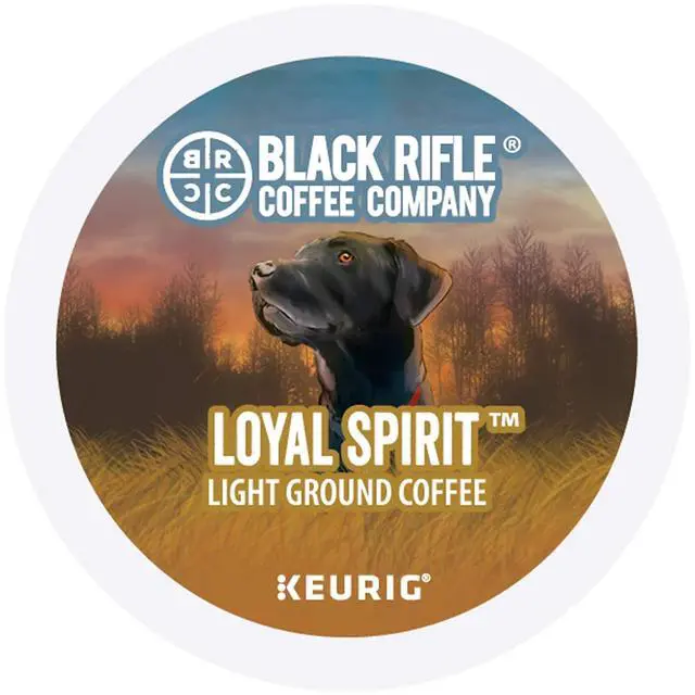 Alt view image 3 of 6 - Black Rifle Coffee Company Loyal Spirit Coffee Keurig K-Cup Pods Light Roast 22/Box (5000384046)