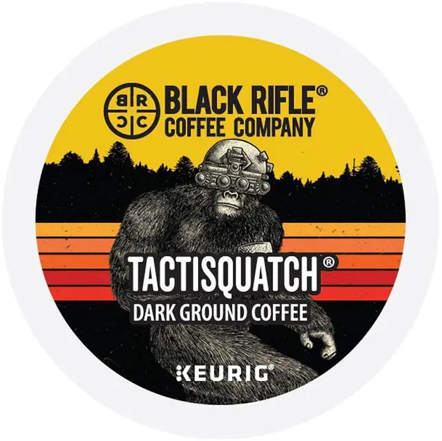 Alt view image 3 of 6 - Black Rifle Coffee Company Tactisquatch Coffee Keurig K-Cup Pods Dark Roast 22/Box (5000384045)