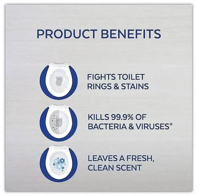 Alt view image 10 of 11 - LYSOL Brand Disinfectant Toilet Bowl Cleaner with Bleach 24 oz 9/Carton 98014