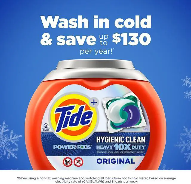 Alt view image 7 of 7 - Hygienic Clean Heavy 10x Duty Power Pods Original Scent 76 oz Tub 45 Pods 4/Carton 80735044