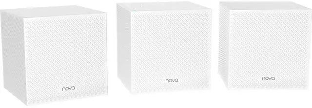 Alt view image 15 of 18 - Tenda MW123PK AC2100 Tri-Band Wireless and Ethernet Whole-Home Mesh Wi-Fi System