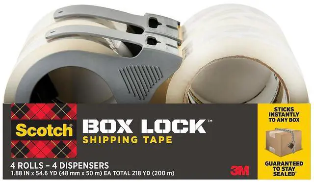 Alt view image 11 of 17 - TAPEBOX SEALING4PKCLR