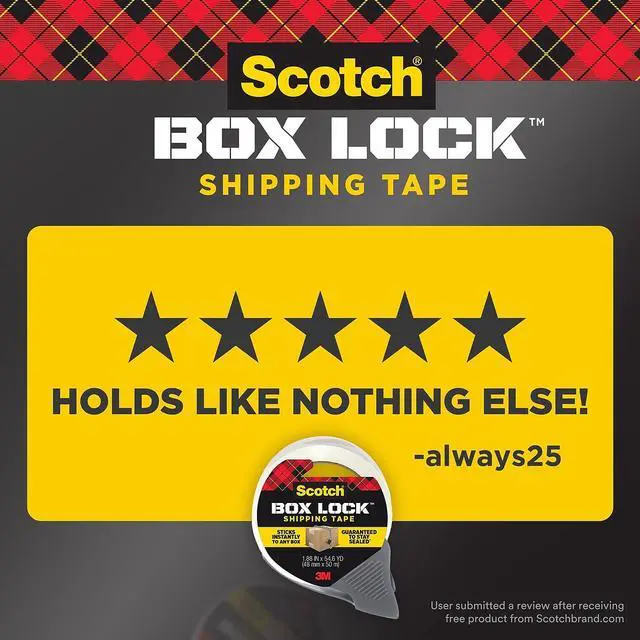 Alt view image 12 of 17 - TAPEBOX SEALING4PKCLR