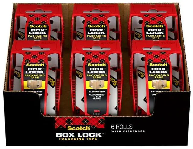 Alt view image 3 of 9 - TAPEBOX SEALING6PKCLR