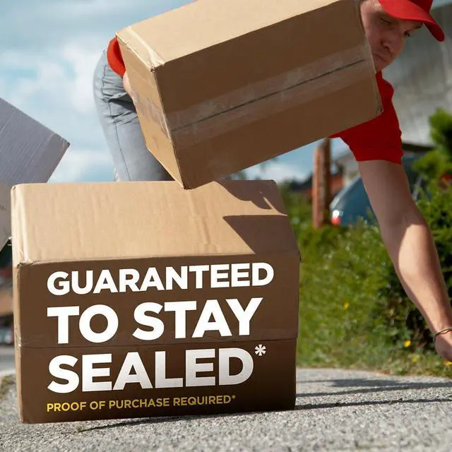 Alt view image 5 of 9 - Scotch Box Lock Heavy Duty Packing Tape with Dispenser 1.88" x 22.2 yds. Clear (195)