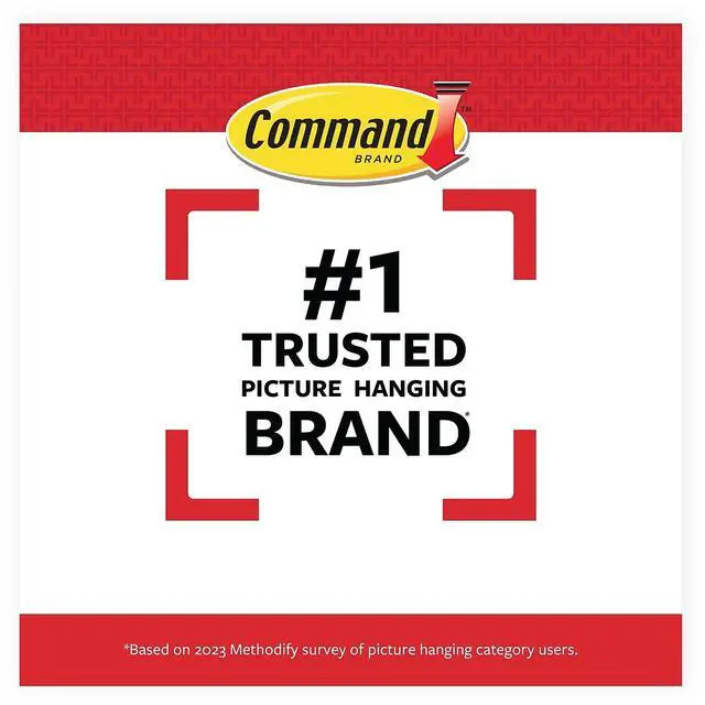 Alt view image 17 of 18 - Command 3/4 In. x 3-5/8 In. White Interlocking Picture Hanger (12 Count)