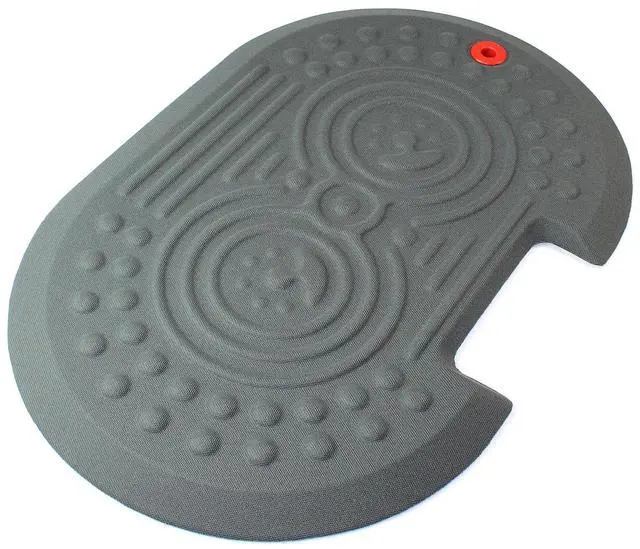 Alt view image 9 of 20 - Floortex Indoor Modern Floor pad AFS-TEX 2000X Gray Active Anti-Fatigue Mat - 16" x 24"