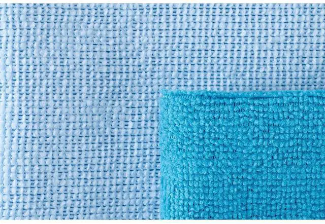 Alt view image 11 of 20 - Rubbermaid Commercial Microfiber Cleaning Cloths 12 x 12 Blue 24/Pack 1820579