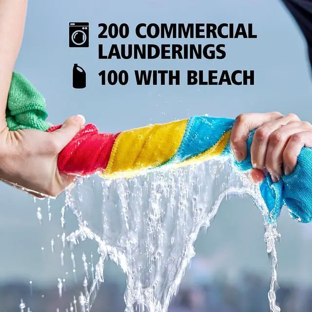 Alt view image 18 of 20 - Rubbermaid Commercial Microfiber Cleaning Cloths 12 x 12 Blue 24/Pack 1820579