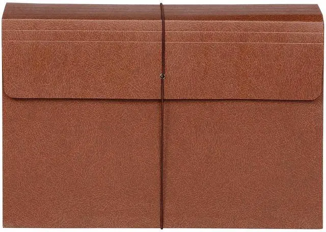 Alt view image 10 of 10 - Pendaflex Standard Expanding Wallet 5 1/4 Exp Straight Cut 1 Pocket Legal Redrope 1076GLOX