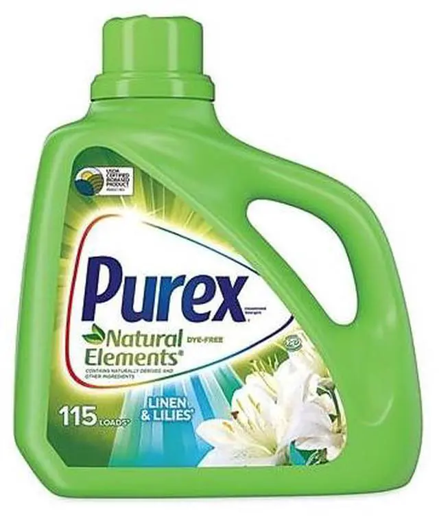 Alt view image 9 of 9 - Purex Ultra Natural Elements HE Liquid Detergent Linen & Lilies 150 oz Bottle 01134EA