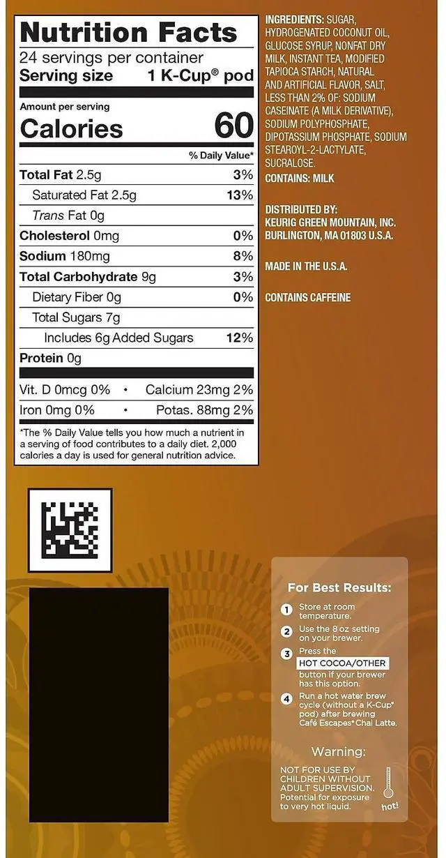 Alt view image 7 of 7 - Cafe Escapes Caramel Coffee Keurig K-Cup Pods Light Roast 24/Box (GMT6813)