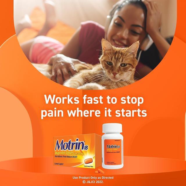 Alt view image 13 of 14 - Motrin IB Ibuprofen Tablets Two-Pack 50 Packs/Box 48152