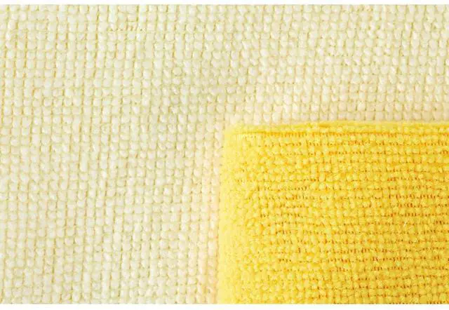 Alt view image 2 of 12 - Rubbermaid Commercial Products Microfiber Cloth,12" x 12",Yellow,PK24  1820580