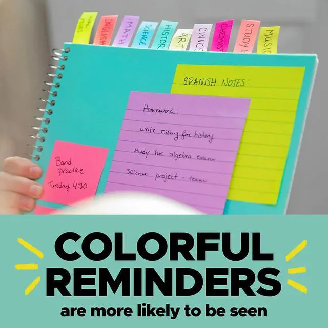 Alt view image 20 of 20 - Post-it Page Flag Value Pack Assorted Colors 200 Flags & Highlighter w/50 Flags